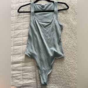 Ribbed Light Green Wilfred Bodysuit